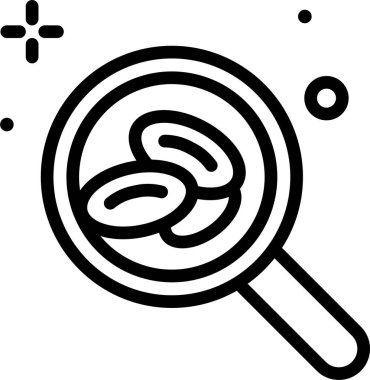 Ara. Web simgesi basit illüstrasyon