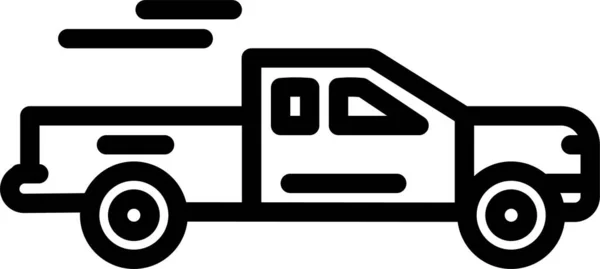 Camião Entregas Ilustração Vetorial — Vetor de Stock