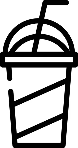 Comida Icono Web Ilustración Simple — Archivo Imágenes Vectoriales