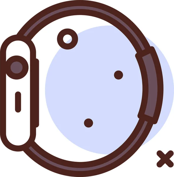 Smartwatch Icono Ilustración Vectorial — Archivo Imágenes Vectoriales