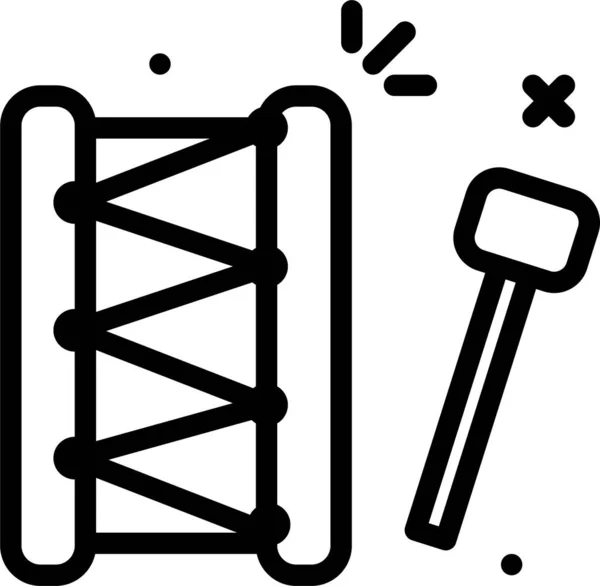 Construction Web Icon Simple Illustration — Stock Vector