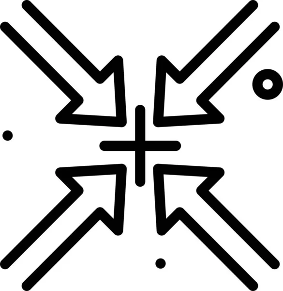 Стрелы Иконка Сайта — стоковый вектор