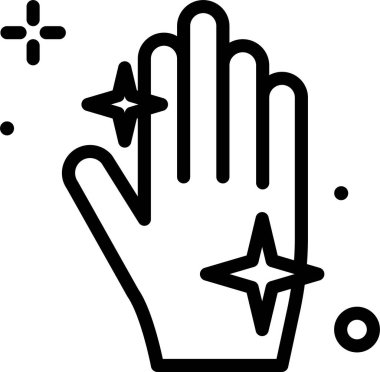 Virüs ya da hata web simgesi, basit vektör illüstrasyonu