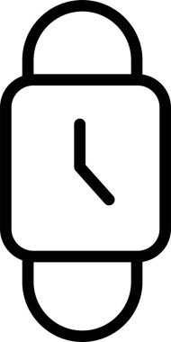 Saat. Web simgesi vektör illüstrasyonu