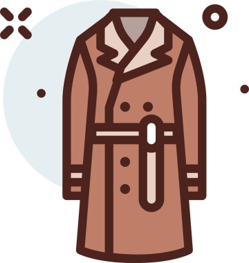 Bir adamın şapkasının vektör çizimi