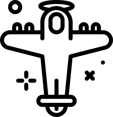 İHA. Web simgesi basit illüstrasyon