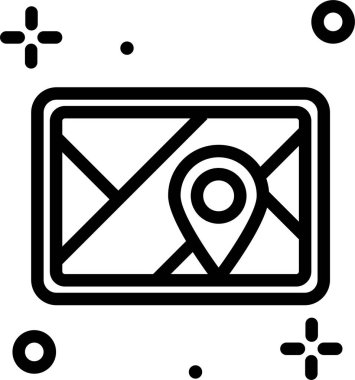 posta simgesi, vektör illüstrasyonu