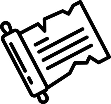 Yazılı not. Web simgesi