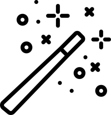 Deneme. Web simgesi basit tasarım