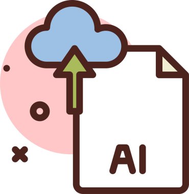 Bulut deposu. Web simgesi