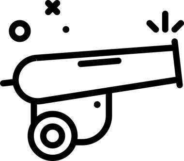 kafatası simgesi, vektör illüstrasyonu beyaz arkaplanda izole edildi