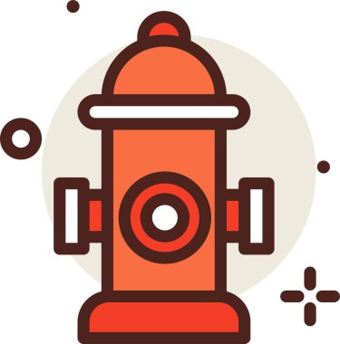 Bir gaz öğütücü simgesinin vektör çizimi