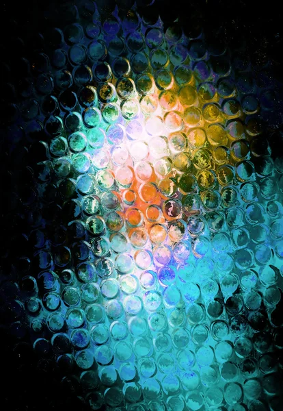 Farbe Abstrakter Hintergrund und Glaseffekt, Und helle Kreisstruktur. — Stockfoto