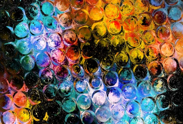 Цвет Абстрактный фон и стеклянный эффект, и структура светлых кругов. — стоковое фото