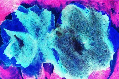 suluboya çiçek. El kağıt üzerine çizim.