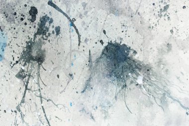 soyut resim bulanık ve lekeli yapısı ile.