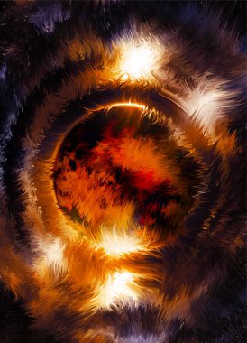 Soyut arkaplan ve renk çemberi efekti, renk arkaplanı.