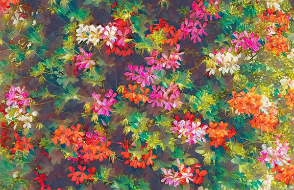 Muscat çiçekleri ve mozaik yapısı ile güzel bir arkaplan. — Stok fotoğraf