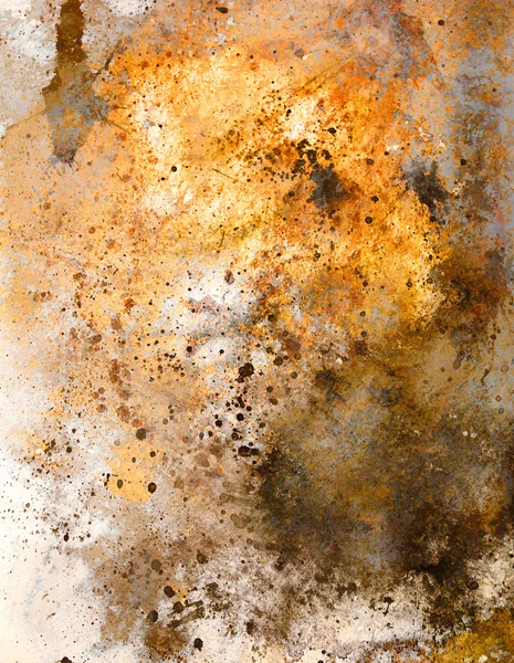 抽象的な背景色で斑点 colage の絵画 — ストック写真