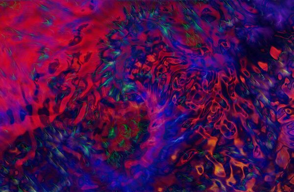 Abstract  background and color space structure.