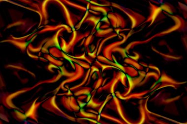 siyah zemin soyut yangın alevleri. 