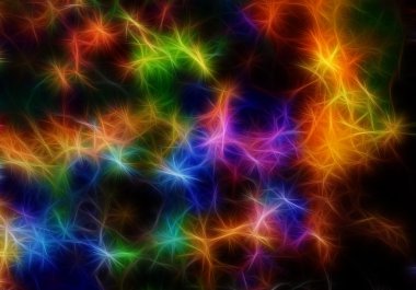 Soyut renkli arka planlar, noktalar, pas yapısı ile resim kolaj