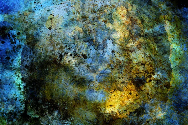 Abstract color Backgrounds, collage with spots. rust structure and crackle — Stok fotoğraf