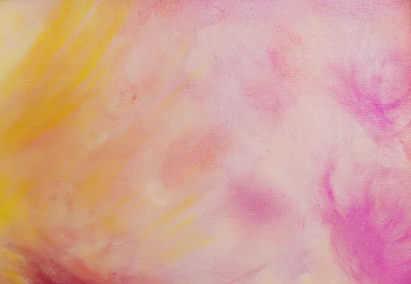 Abstract pink color Backgrounds, painting on canvas. — Stockfoto