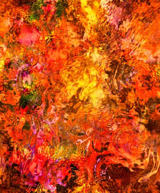 Renk soyut arka plan ve cam etkisi, portakal rengi