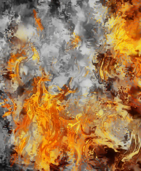 Colore di sfondo astratto Effetto fuoco, colore arancione — Foto Stock