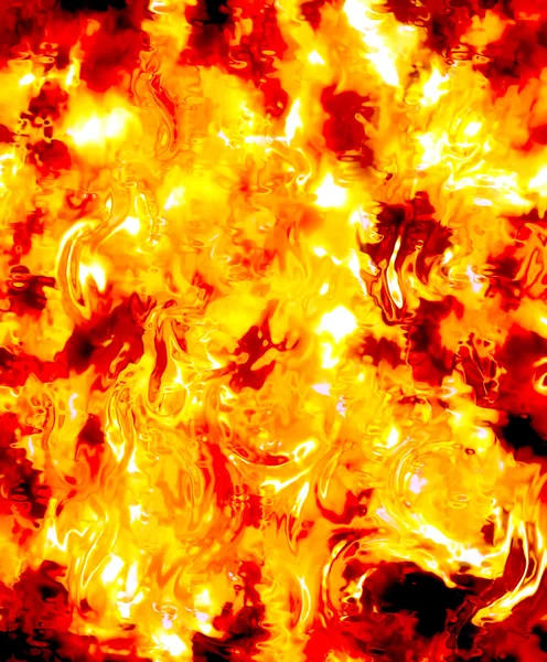 Fuego llama de fondo, estructura LAVA. Concepto Tierra . —  Fotos de Stock