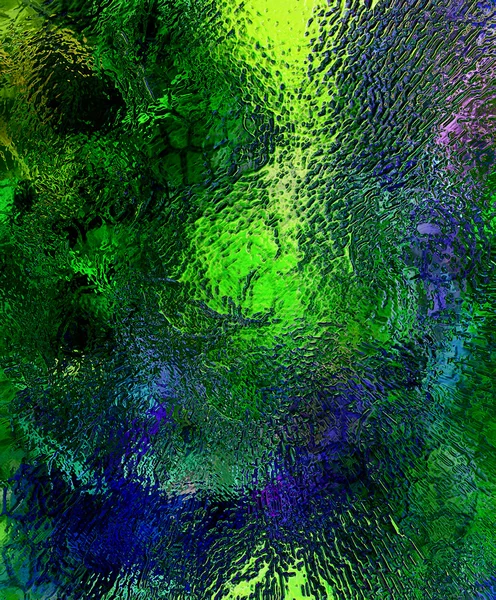 Color abstracte achtergrond en glas effect, groene kleur — Stockfoto