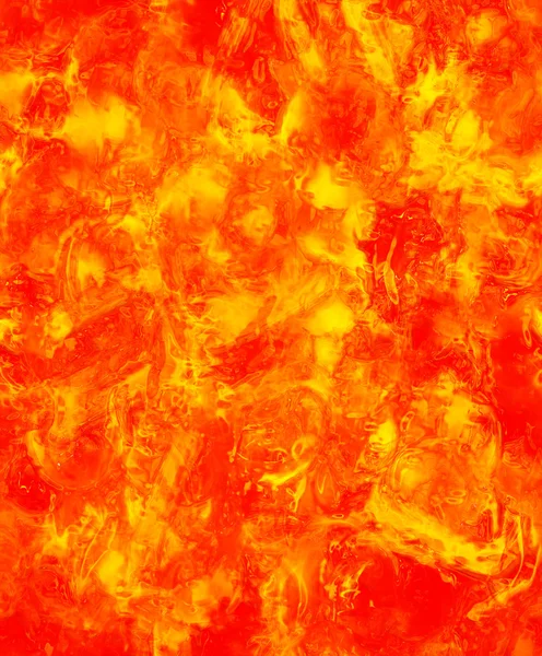 Brand vlammen achtergrond, Lava structuur. Computer collage. Aarde Concept. — Stockfoto