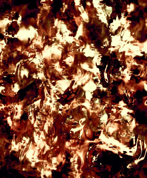 Fuego llama de fondo, estructura LAVA. Un collage informático. Concepto Tierra . — Foto de Stock