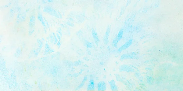 Aquarelle bleue avec textures ajoutées, et structure d'ornement, fond peint aquarelle . — Photo