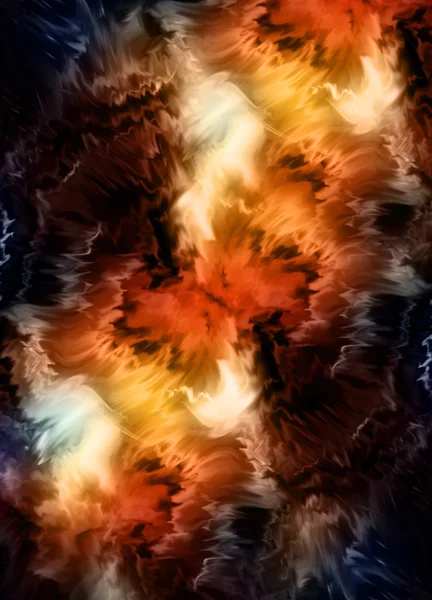 抽象的な背景の色。溶岩構造。コンピュータのコラージュ。アース・コンセプト. — ストック写真