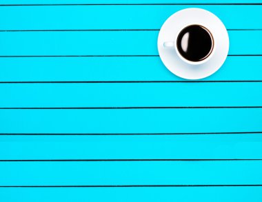 Bir kupa kahve siyah