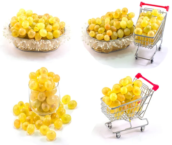 Raisins jaunes juteux — Photo