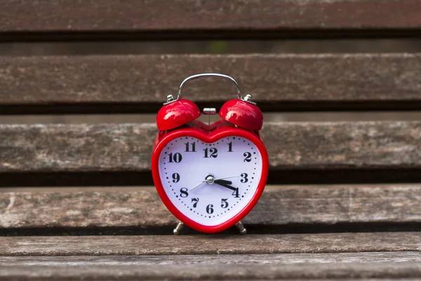 Red clock — Stock Photo, Image