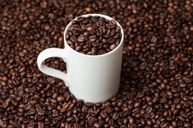 Kahve çekirdekleri.