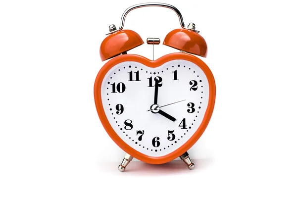 Beautiful metal alarm clock — Stock Photo, Image