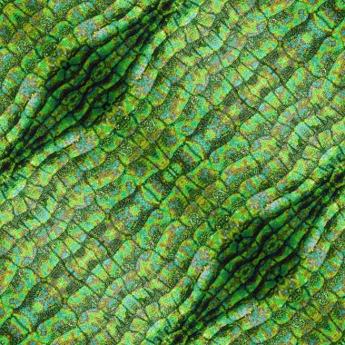 Soyut sorunsuz sürüngen desen yeşil ölçekler ve yinelenen yılan doku ile