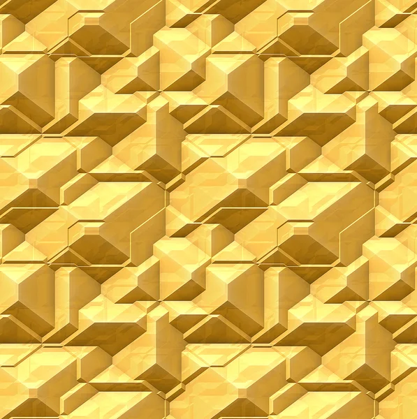 Abstract seamless pattern of gold metal — Stock Photo, Image