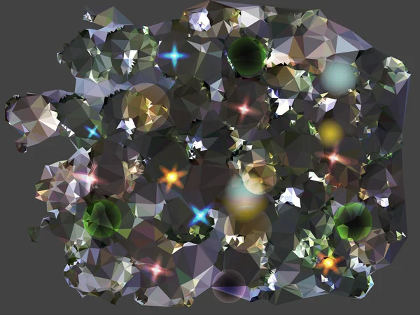 Fondo abstracto que recuerda a los diamantes — Archivo Imágenes Vectoriales