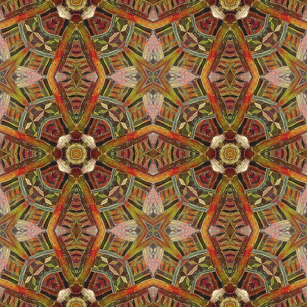 Soyut ahşap seamless modeli oyma