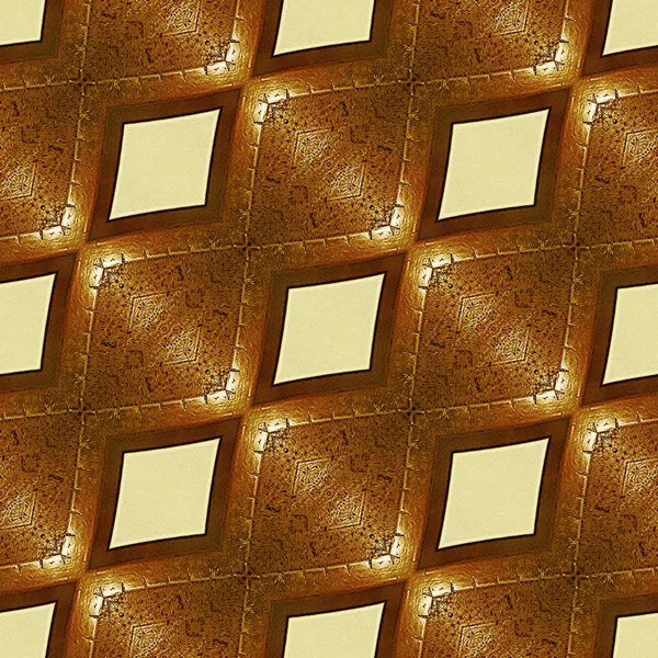 Seamless texture with gingerbread pattern — Stock Photo, Image