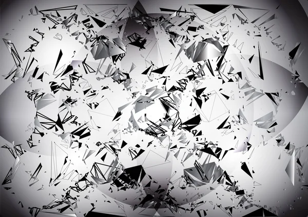 Siyah ve beyaz arka plan ile geometrik motifler