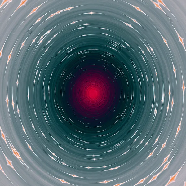 Abstrakter Hintergrund, der an ein schwarzes Loch im Universum erinnert — Stockfoto