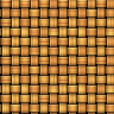 Dikişsiz desen bir hasır sepet doku benzeyen