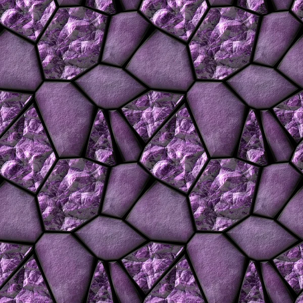 Menekşe taş ve fırçalanabilir sorunsuz soyut desen